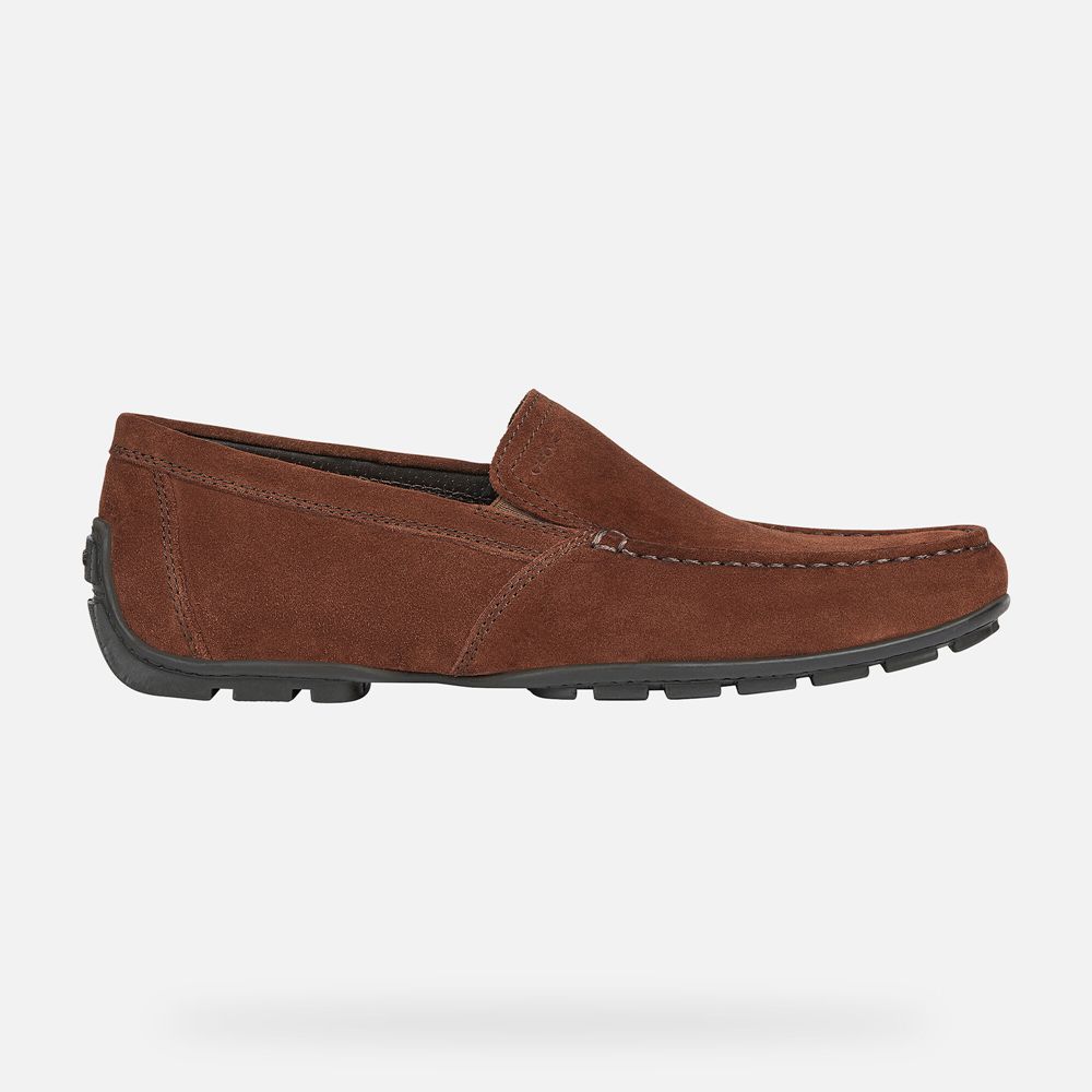 Mocassin Geox Moner - Marron Foncé - Homme 561384-VAW